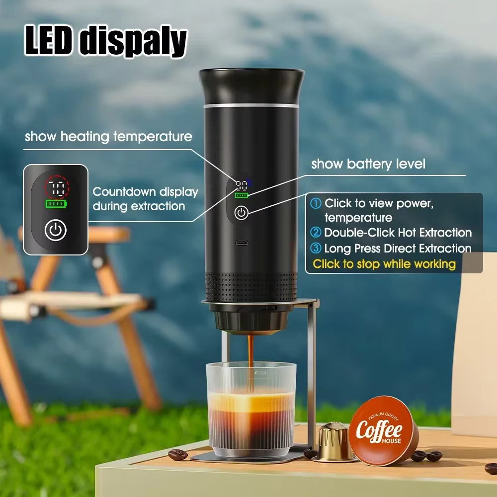 Portable Espresso Machine 3-in-1