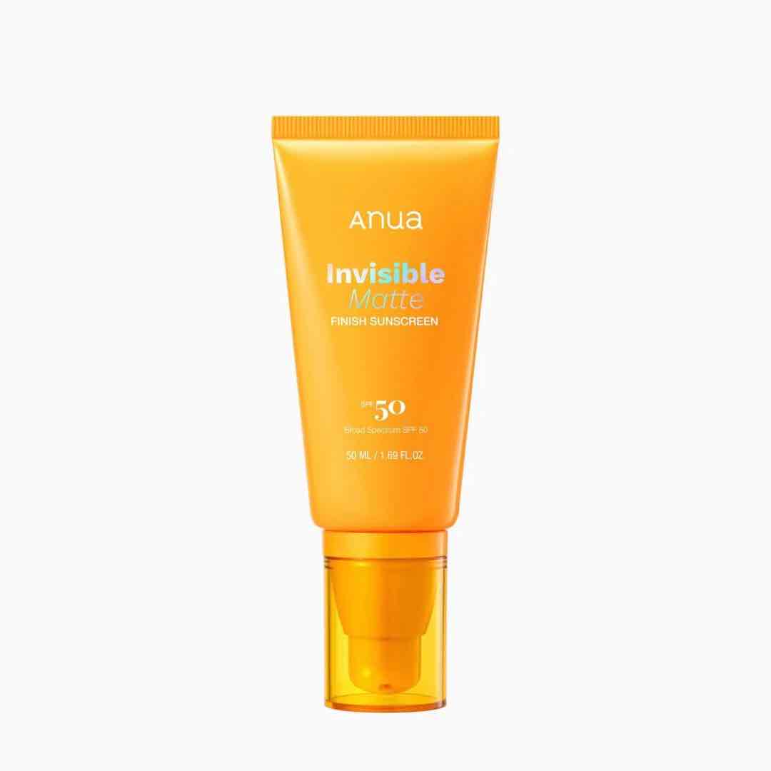ANUA Invisible Matte Finish Sunscreen SPF50