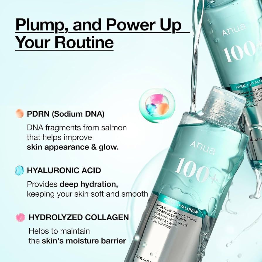ANUA PDRN 100 Hyaluronic Acid Booster Toner - 250ml