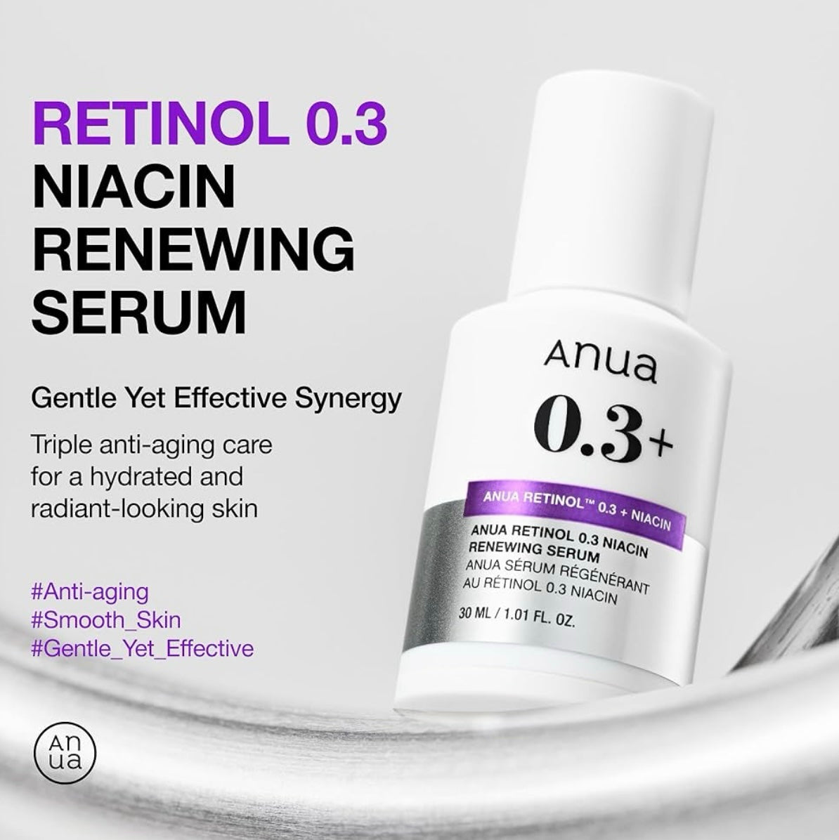 ANUA RETINOL 0.3 + NIACIN SERUM 30ml