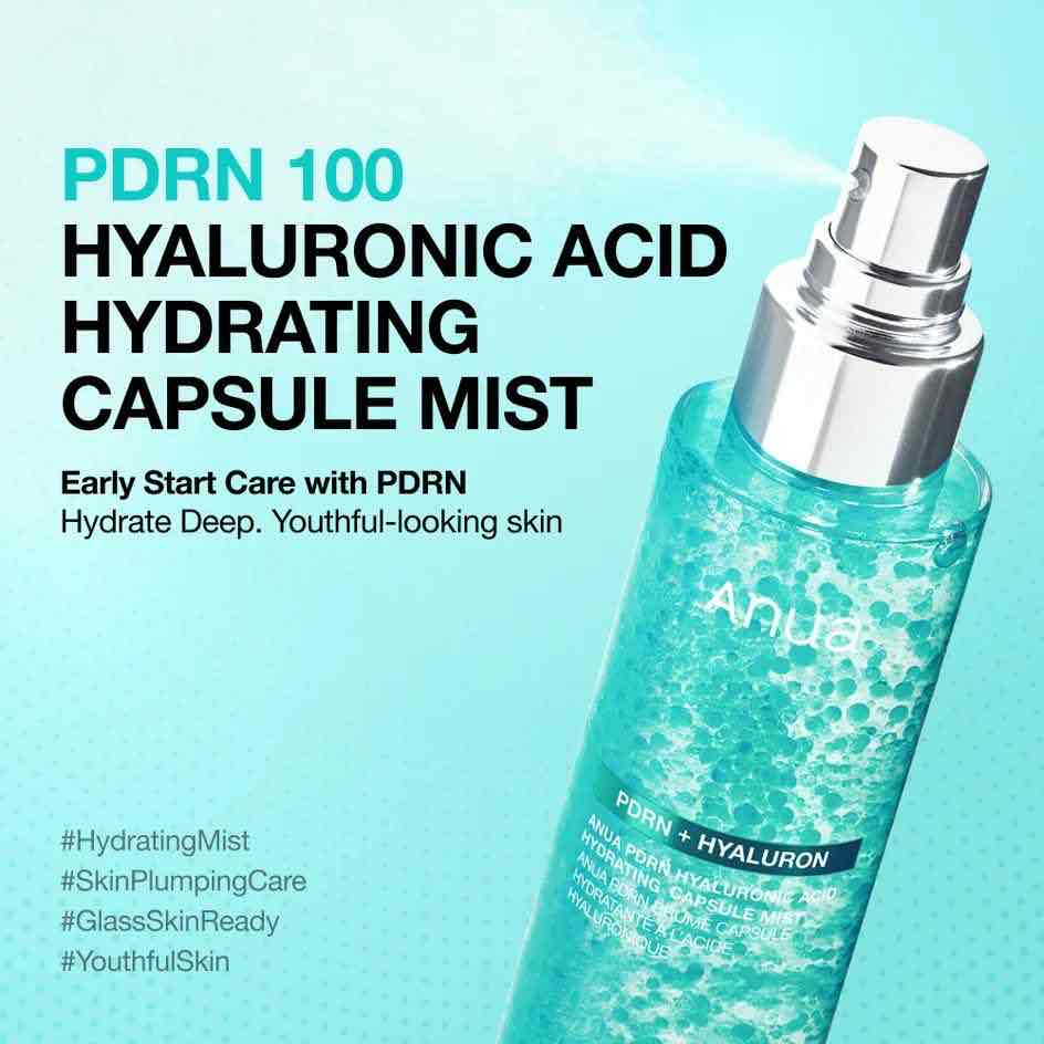 ANUA PDRN Hyaluronic Acid Hydrating Capsule Mist 100ml