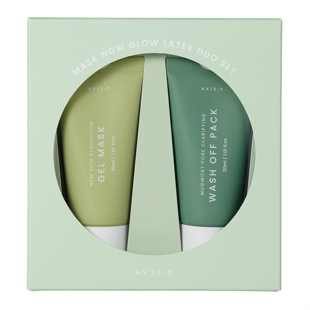 AXIS-Y Mask Now Glow Later Duo Set
