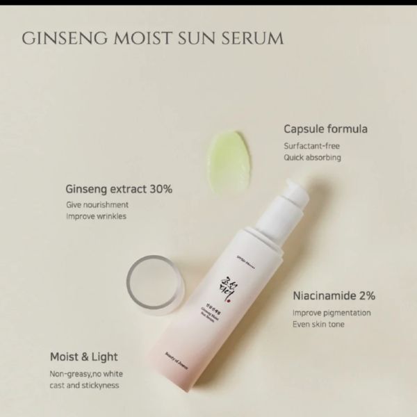 Beauty Of Joseon Ginseng Moist Sun Serum (SPF 50+ PA++++)