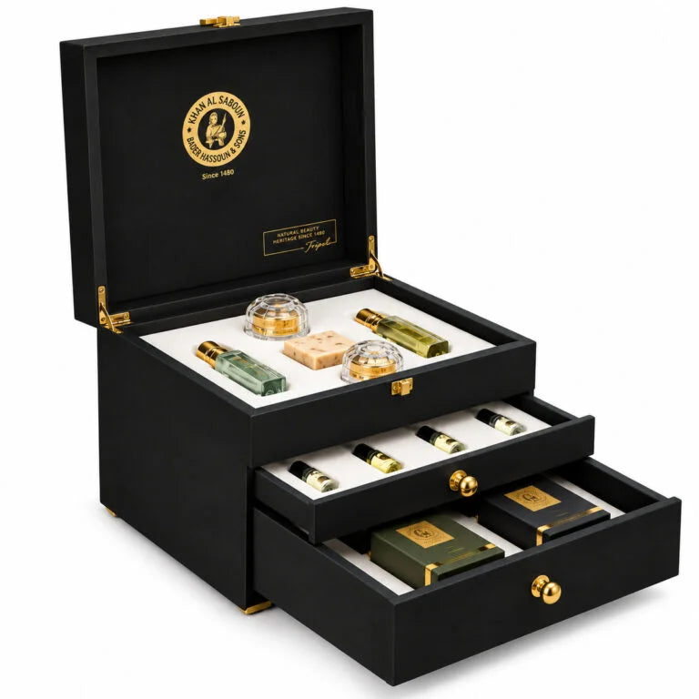 Luxurious Box 3 Drawers | Khan Al Saboun