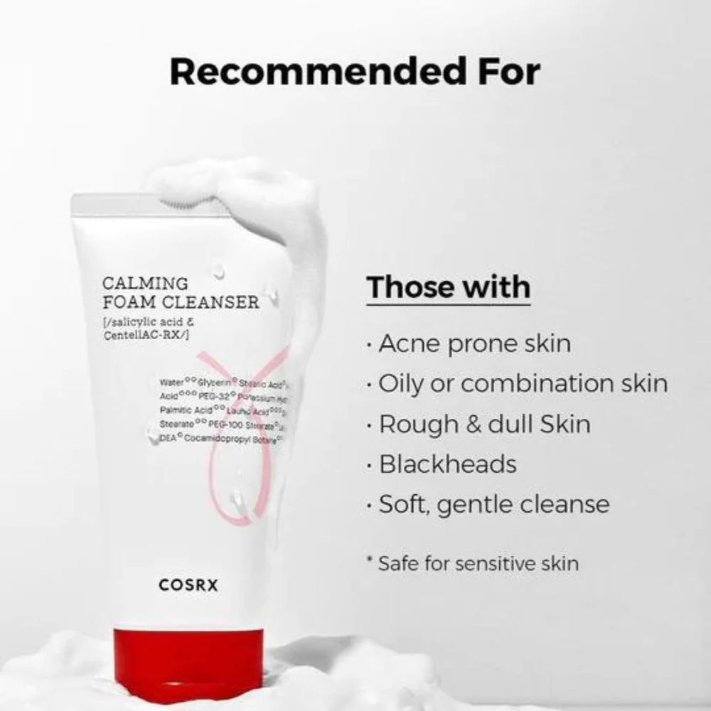 COSRX Ac Collection Calming Foam Cleanser