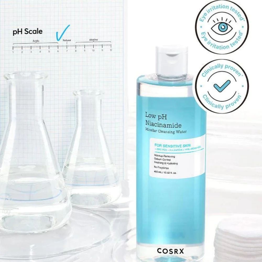 COSRX Low pH Niacinamide Micellar Cleansing Water 400ML