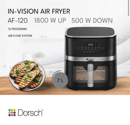 Dorsch Air fryer In-Vision 7L