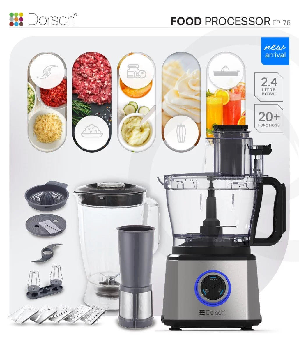 Dorsch Food Processor – 1000 W