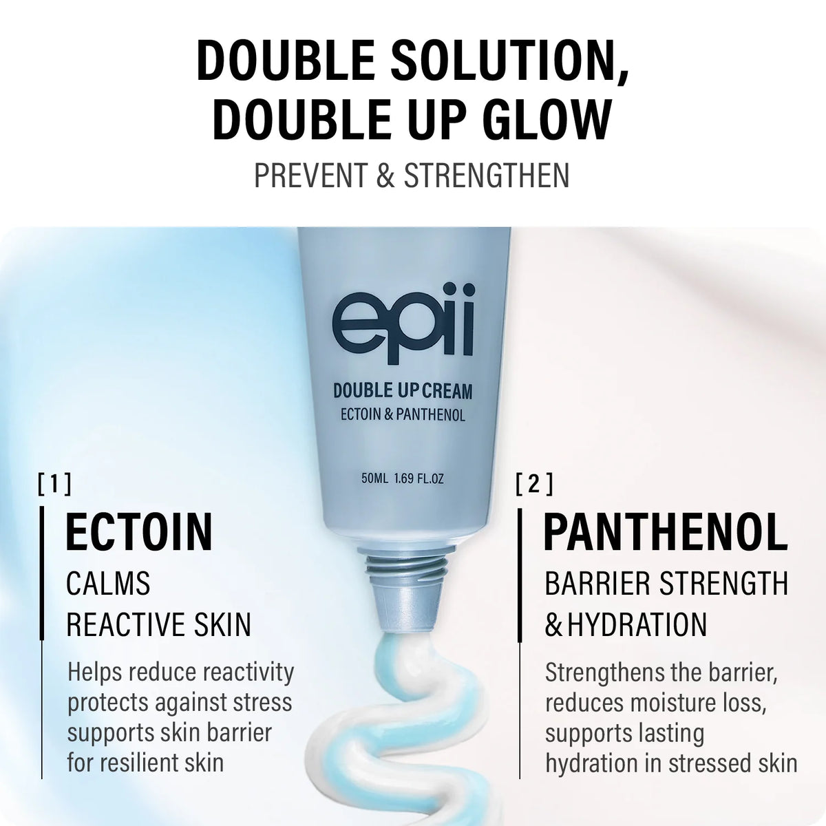 epii Double Up Cream Ectoin & Panthenol