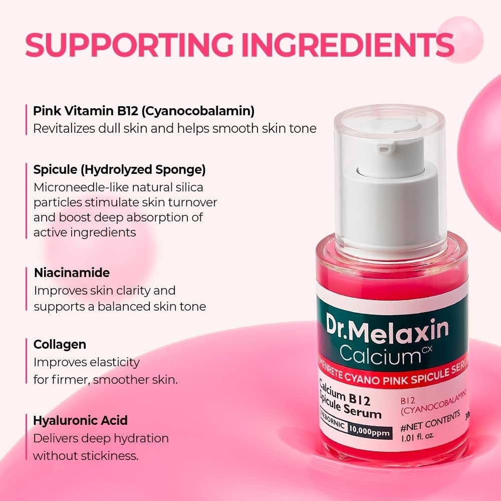 Dr. Melaxin Cemenrete Cyano Pink Spicule Serum 30ml