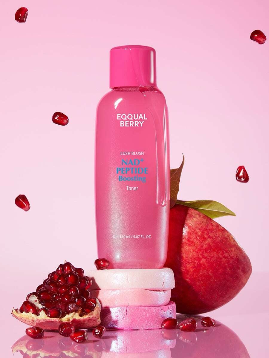 EQQUALBERRY Lush Blush NAD+ Peptide Boosting Toner 150ml
