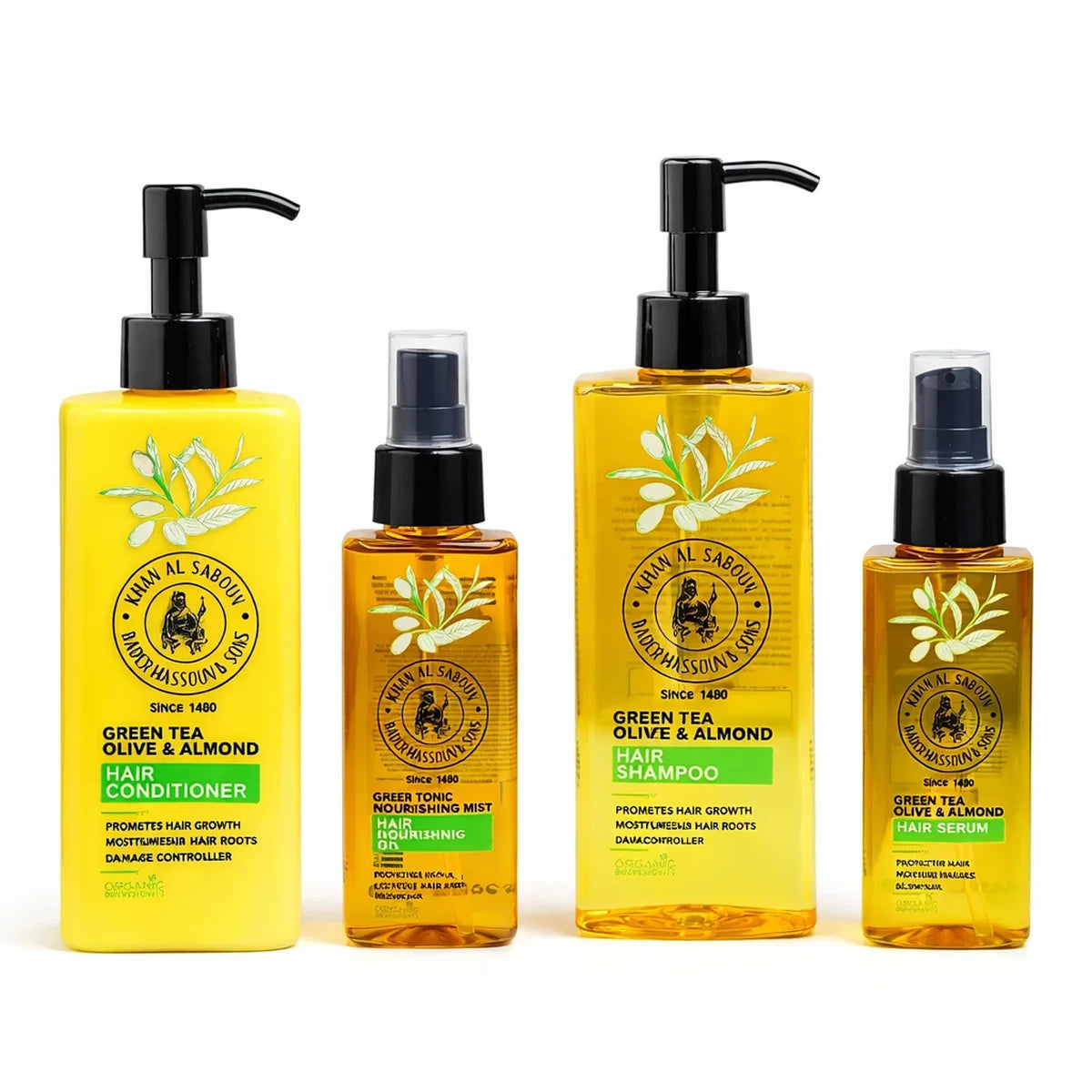 Green Tea Hair Collection | Khan Al Saboun