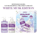 KUNDAL HONEY & MACADAMIA WHITE MUSK EDITION ( SHAMPOO + TREATMENT) 500ML SET