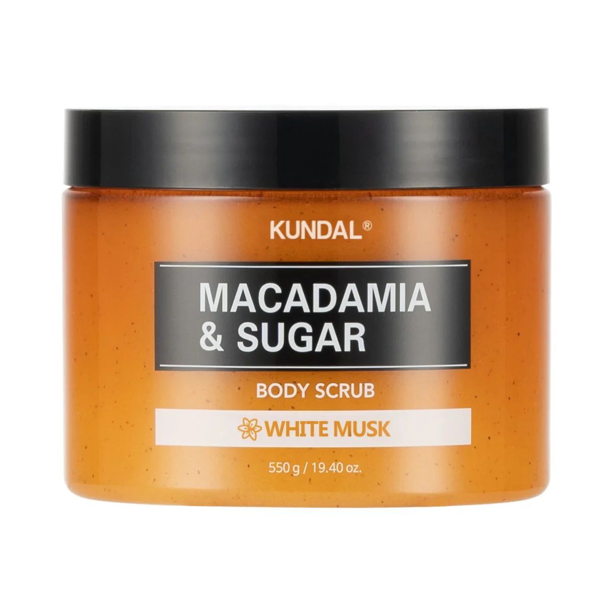 KUNDAL Macadamia Sugar Body Scrub - 550g