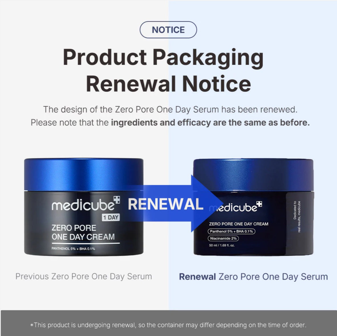 Medicube Pore Cream 50ML