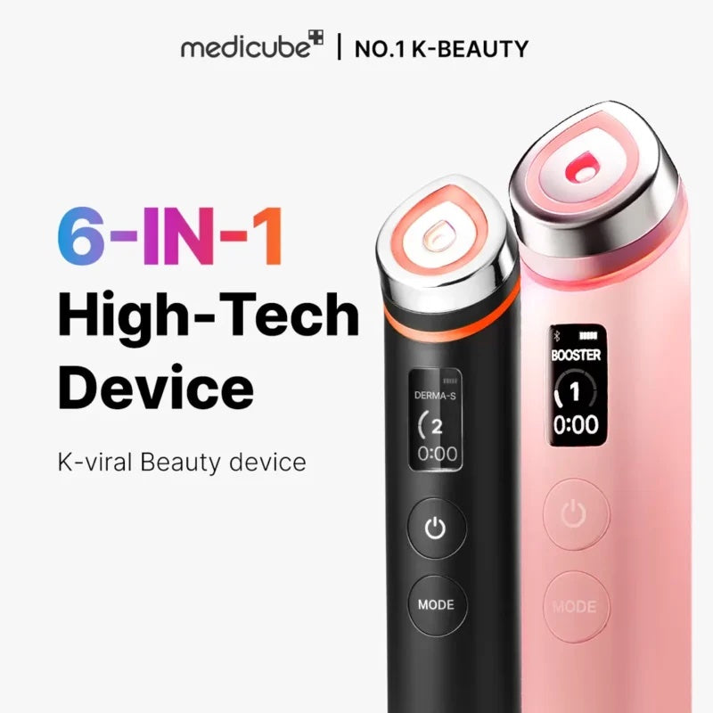 Medicube Age-R Booster Pro | 6-in-1 Real Glass Glow Device