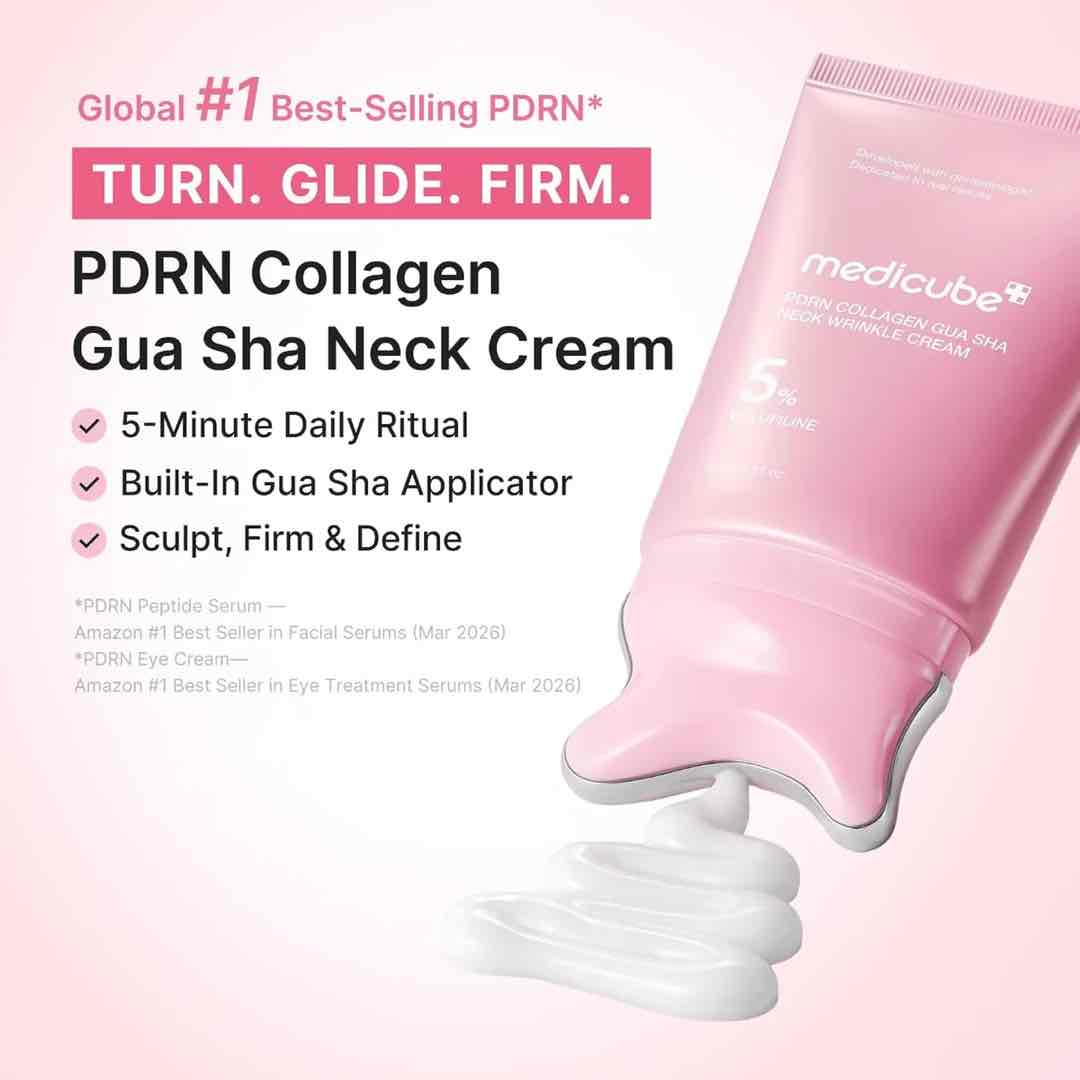 Medicube PDRN Collagen Gua Sha Neck Wrinkle Cream 90g
