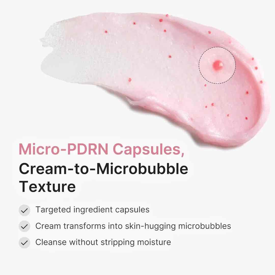 Medicube PDRN Pink Glutathione Capsule Cleansing Foam 120g