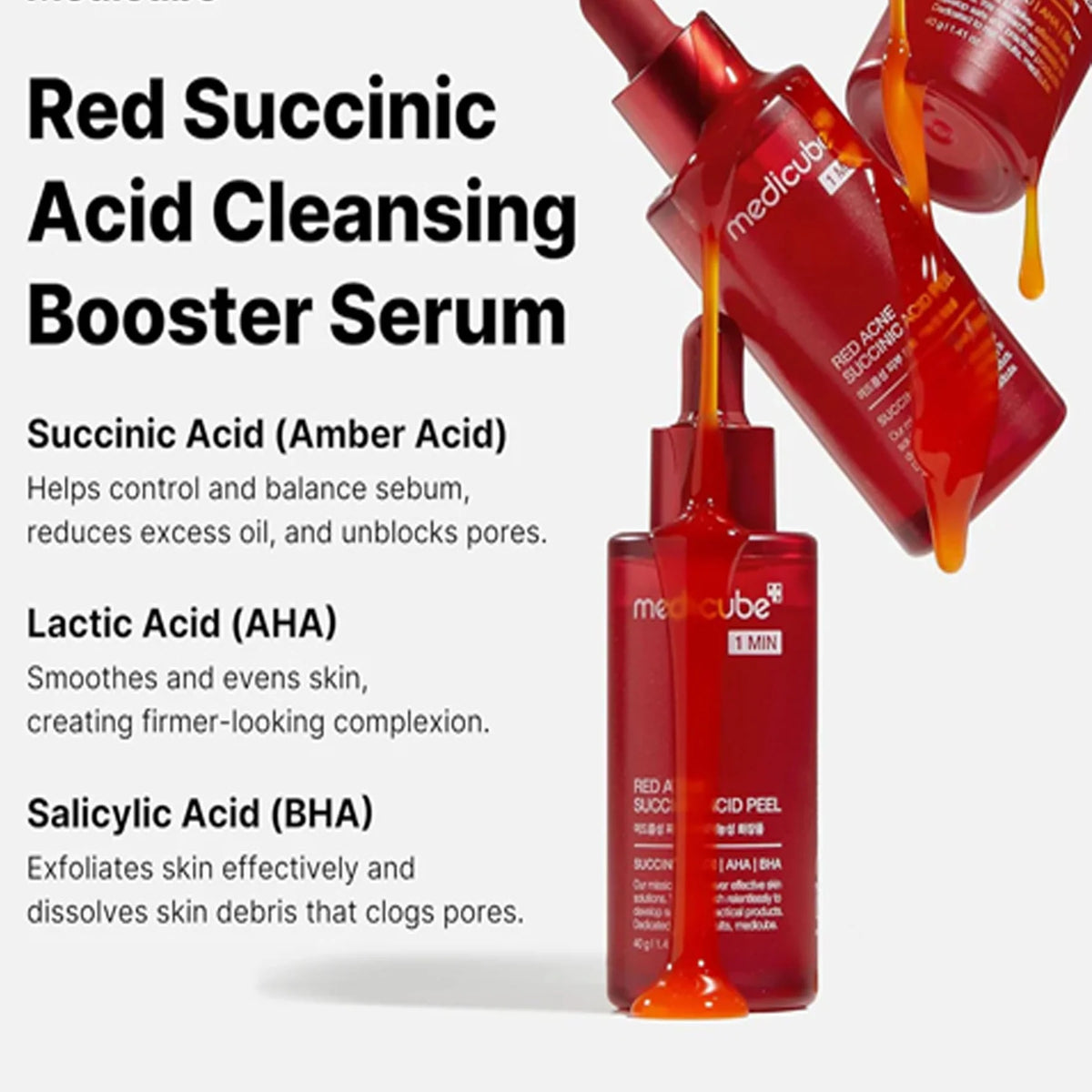 Medicube Red Acne Succinic Acid Peel 40g