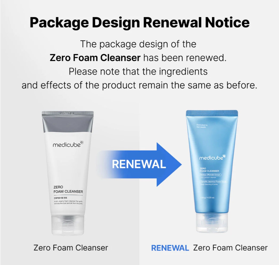 Medicube Zero Foam Cleanser 120g