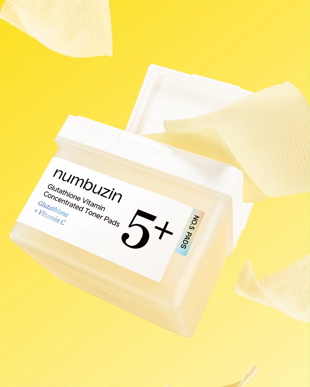 Numbuzin Glutathione Vitamin Concentrated Toner Pads