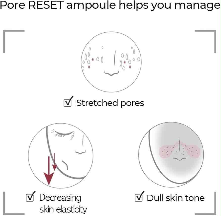 Numbuzin Pore Reset Ampoule Shot