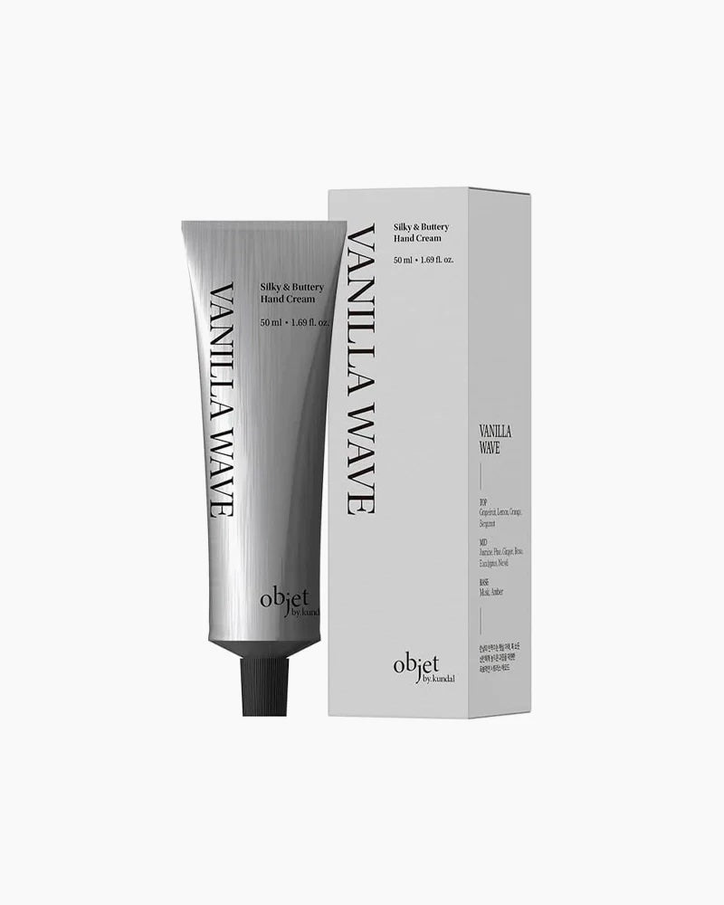 Objet by Kundal SILKY & BUTTERY HAND CREAM 50ML - VANILLA WAVE