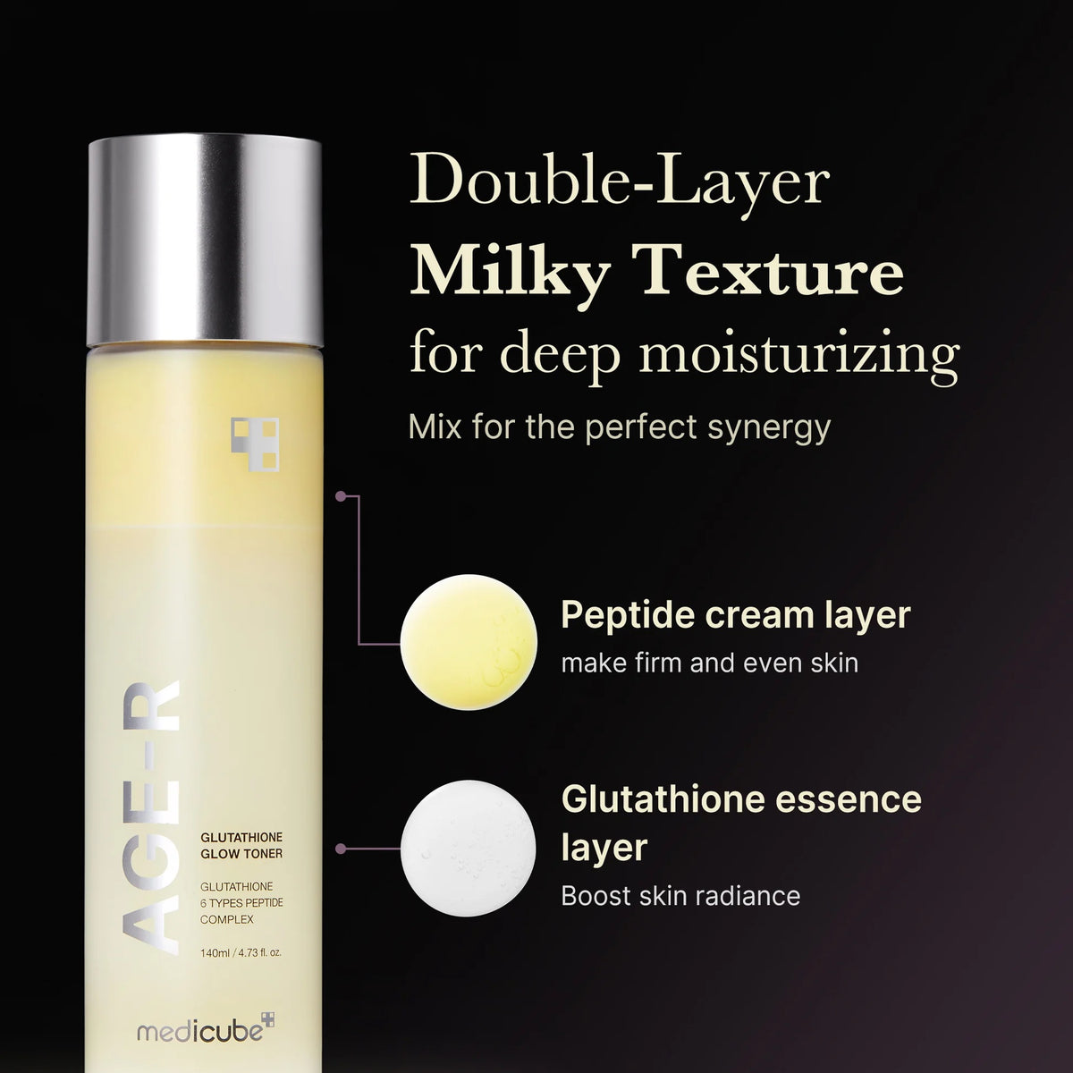 Medicube AGE-R Glutathione Glow Toner